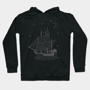 night at sea Hoodie